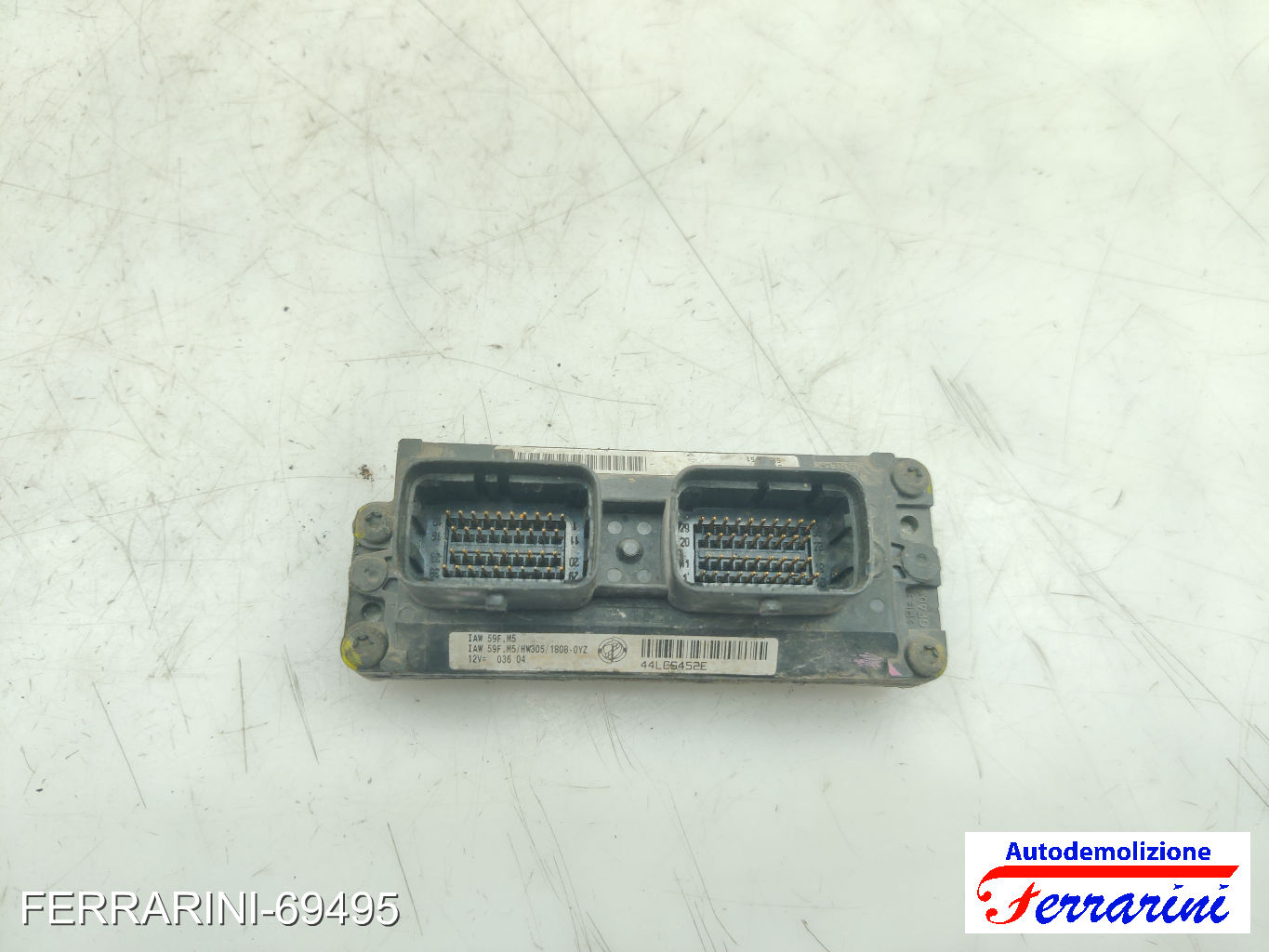 Centralina Motore FIAT PUNTO 188 1.2 60 1999-2010 71736340, 46808849, 1808OYZ