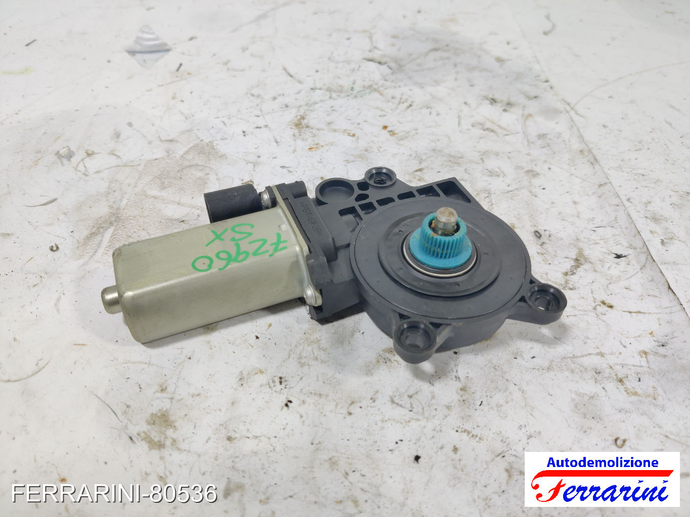 Motorino Alzavetro LANCIA YPSILON 843 1.4 LPG 2010-2011 71732831, 9030226