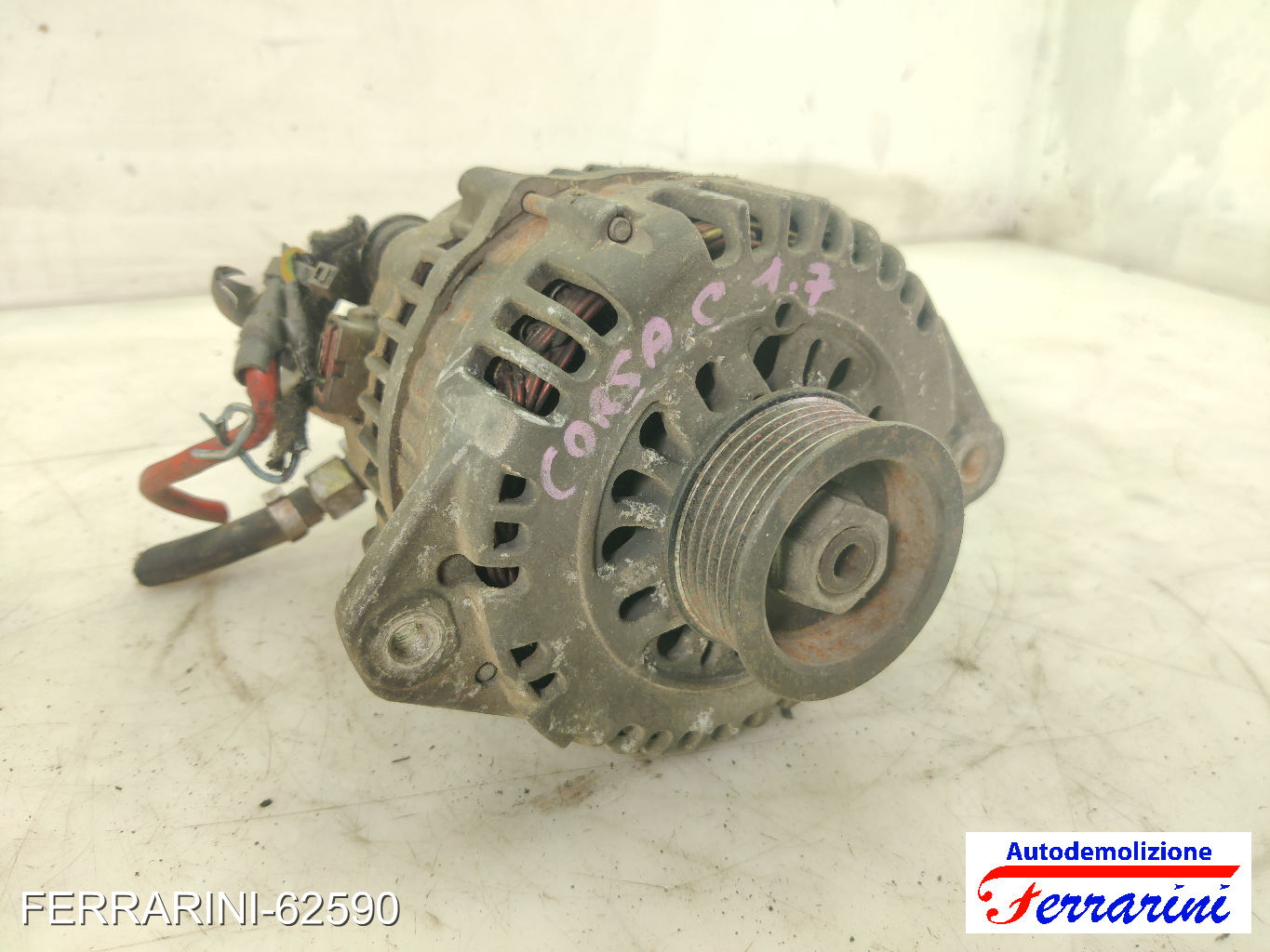 Alternatore OPEL CORSA C X01 1.7 DI 2000-2009 8971891133, LR1100502