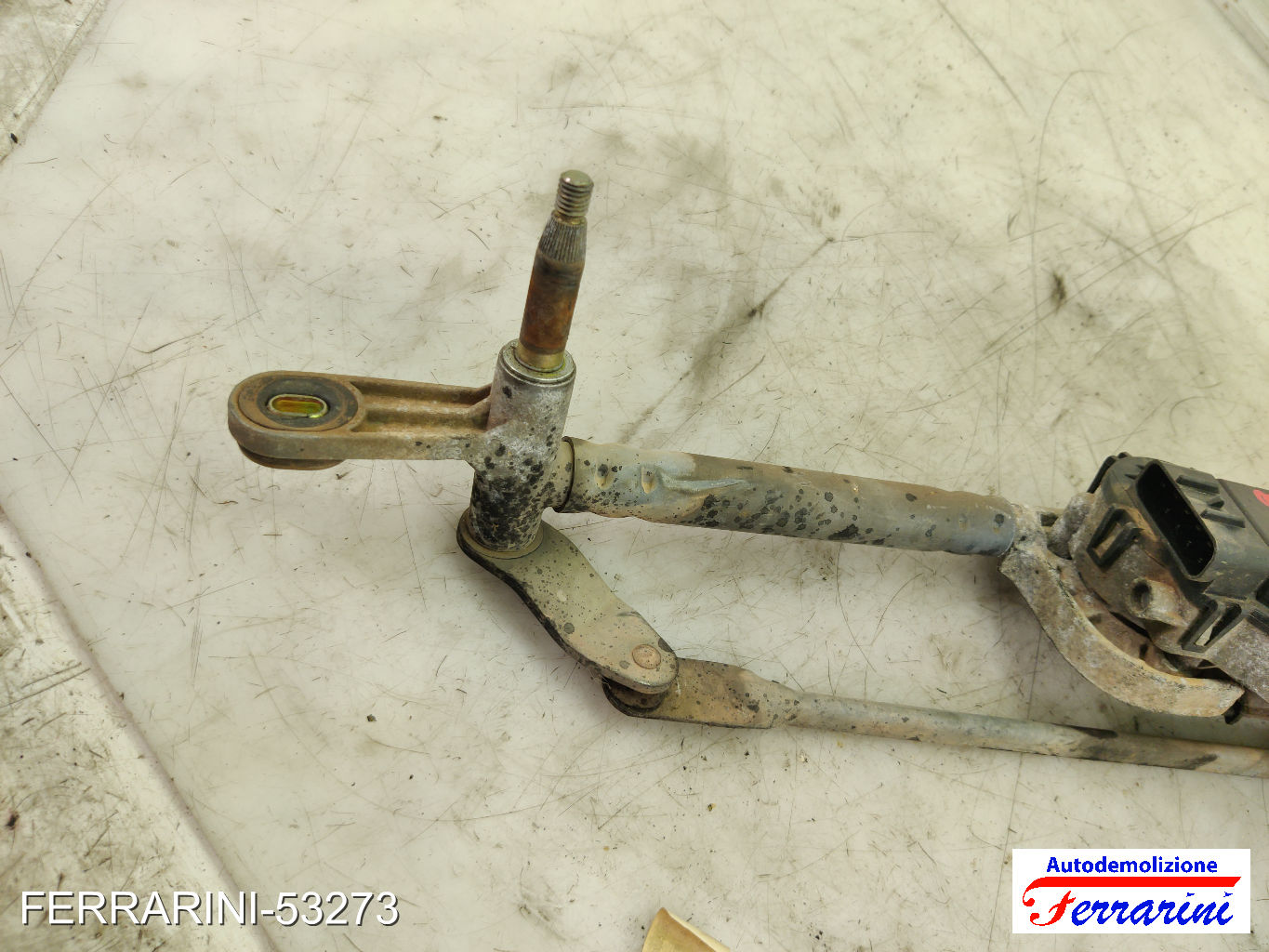 Spazzacqua Motorino Tergicristallo FIAT IDEA 350 2004-2012 anteriore, frontale