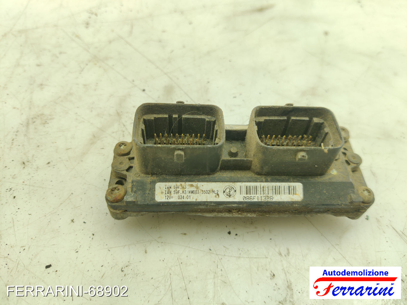 Centralina Motore FIAT PUNTO 188 1.2 60 1999-2010 46808846, 55180311, 71736339