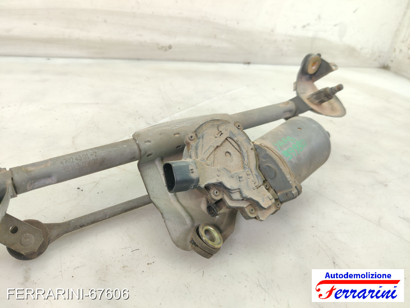 Spazzacqua Motorino Tergicristallo TOYOTA YARIS P1 1999-2005 anteriore, frontale 9