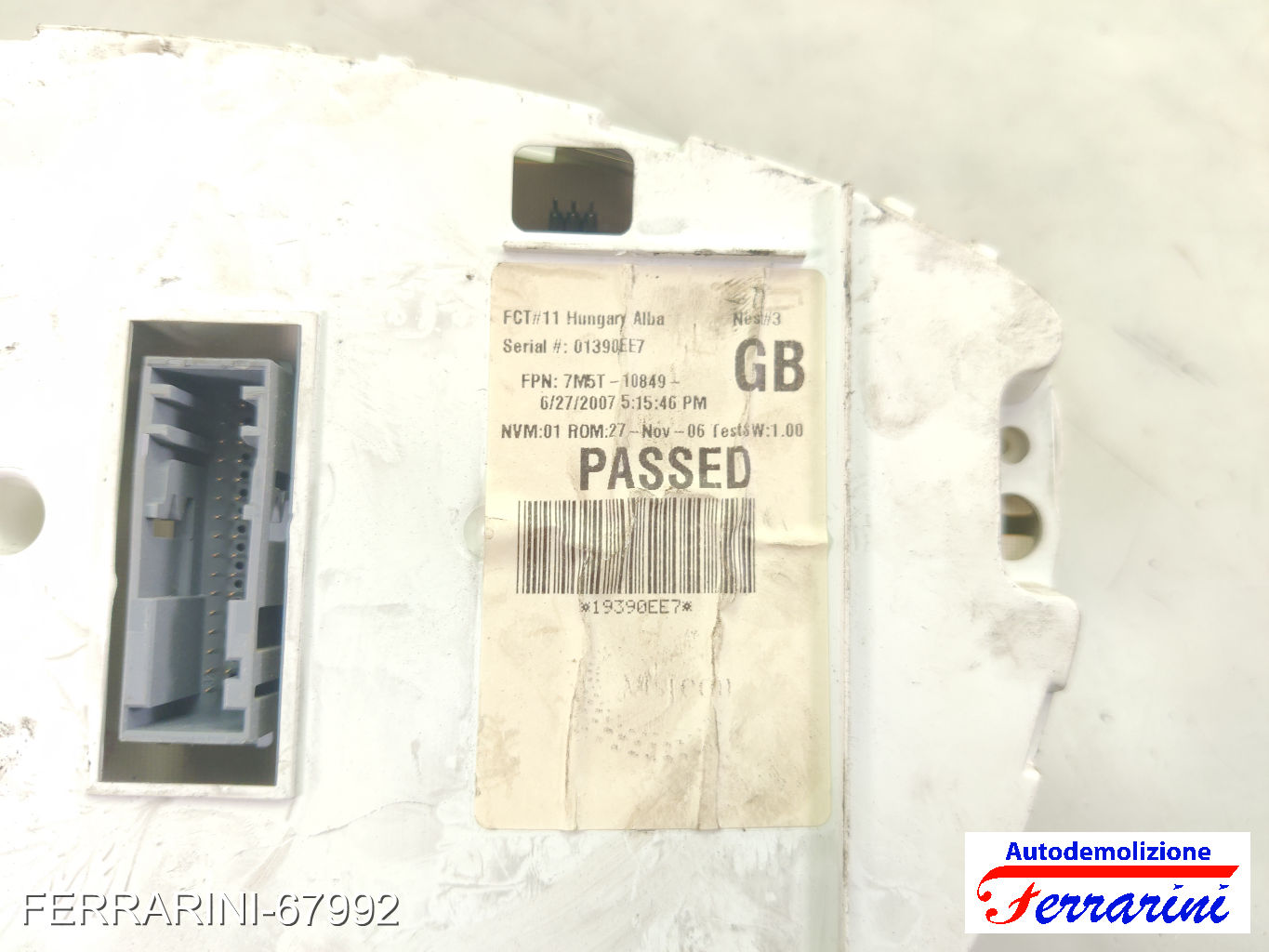 Quadro Contachilometri FORD C-MAX DM2 1.6 TDCI 2007-2010 8