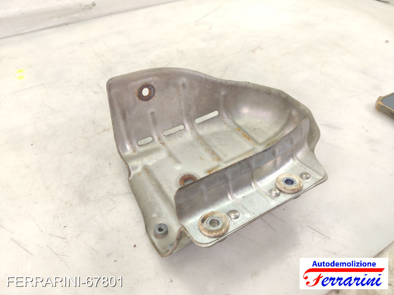 Scudo Termico Scarico Paracalore Motore 198A4000 ALFA ROMEO MITO 955 1.4 BI-FUEL