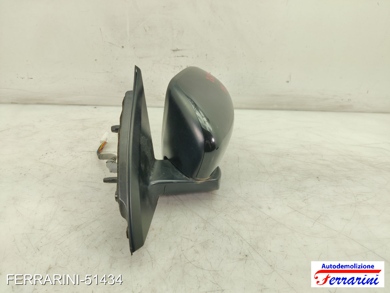 Specchietto Laterale NISSAN QASHQAI 2 J11 2013-2023 sinistro, sx Z11 BLACK MET 8