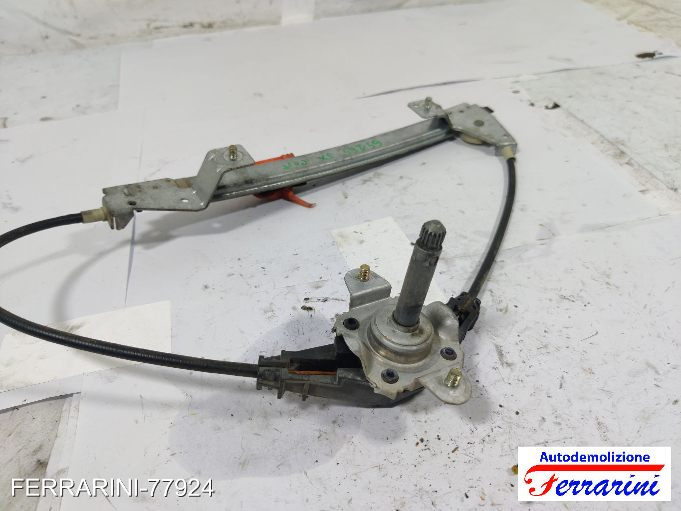 Alzavetro FIAT GRANDE PUNTO 199 2005-2010 sinistro, sx, posteriore, post