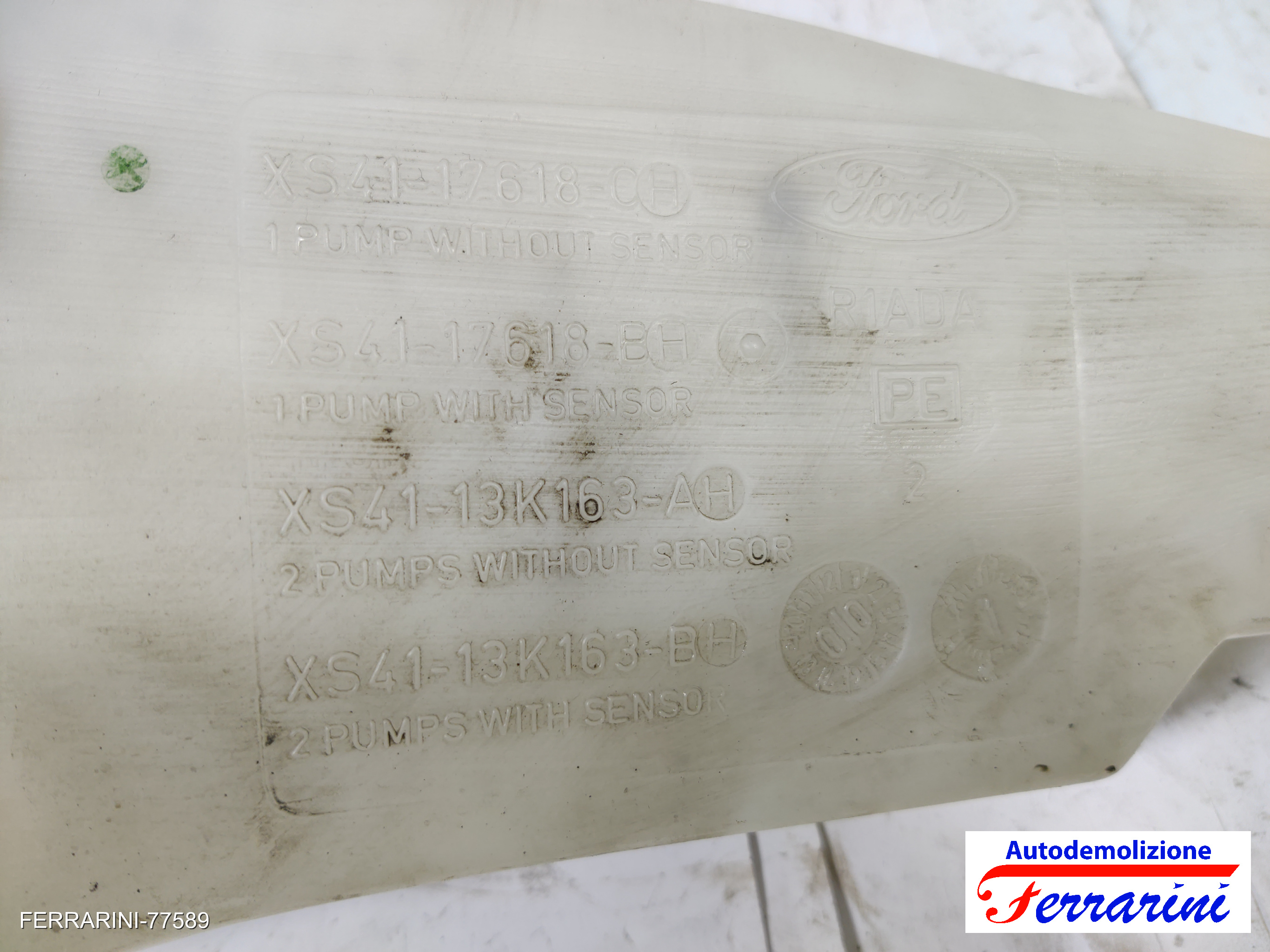 Vaschetta Tergicristallo FORD FOCUS SW DNW 1999-2004 Frontale 93BB17K624BA 6