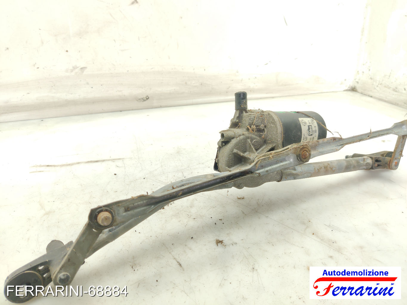 Spazzacqua Motorino Tergicristallo FIAT PUNTO 188 1999-2010 anteriore, frontale 6