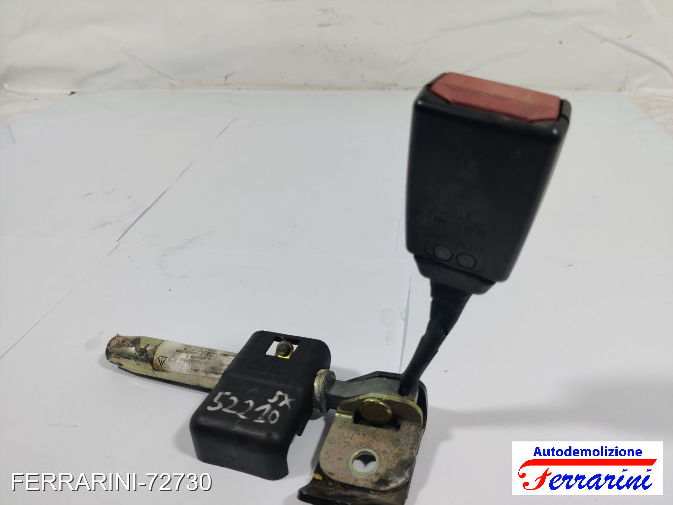 Aggancio Cintura Di Sicurezza MERCEDES CLASSE C W203 2000-2003 sinistro, sx 6