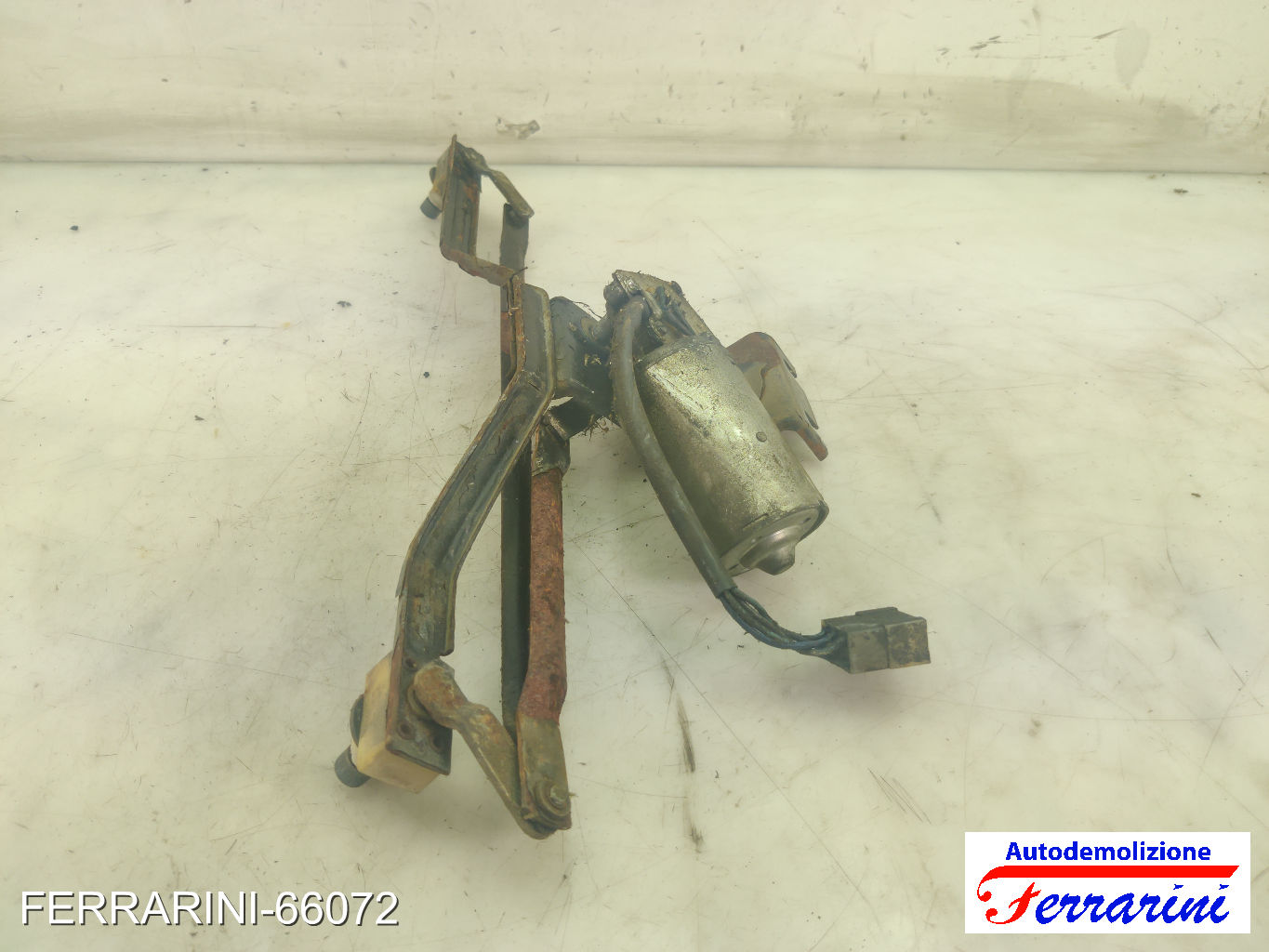 Spazzacqua Motorino Tergicristallo FIAT FIORINO 127 1977-1986 anteriore