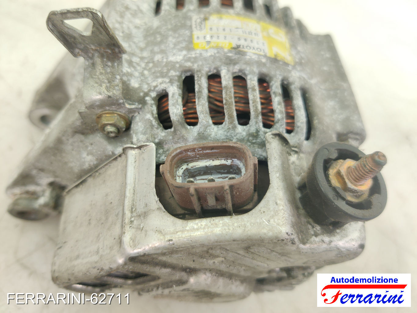 Alternatore TOYOTA COROLLA VERSO E12 1.6 VVT-I 2001-2004 2706022030, 3140080G10 8