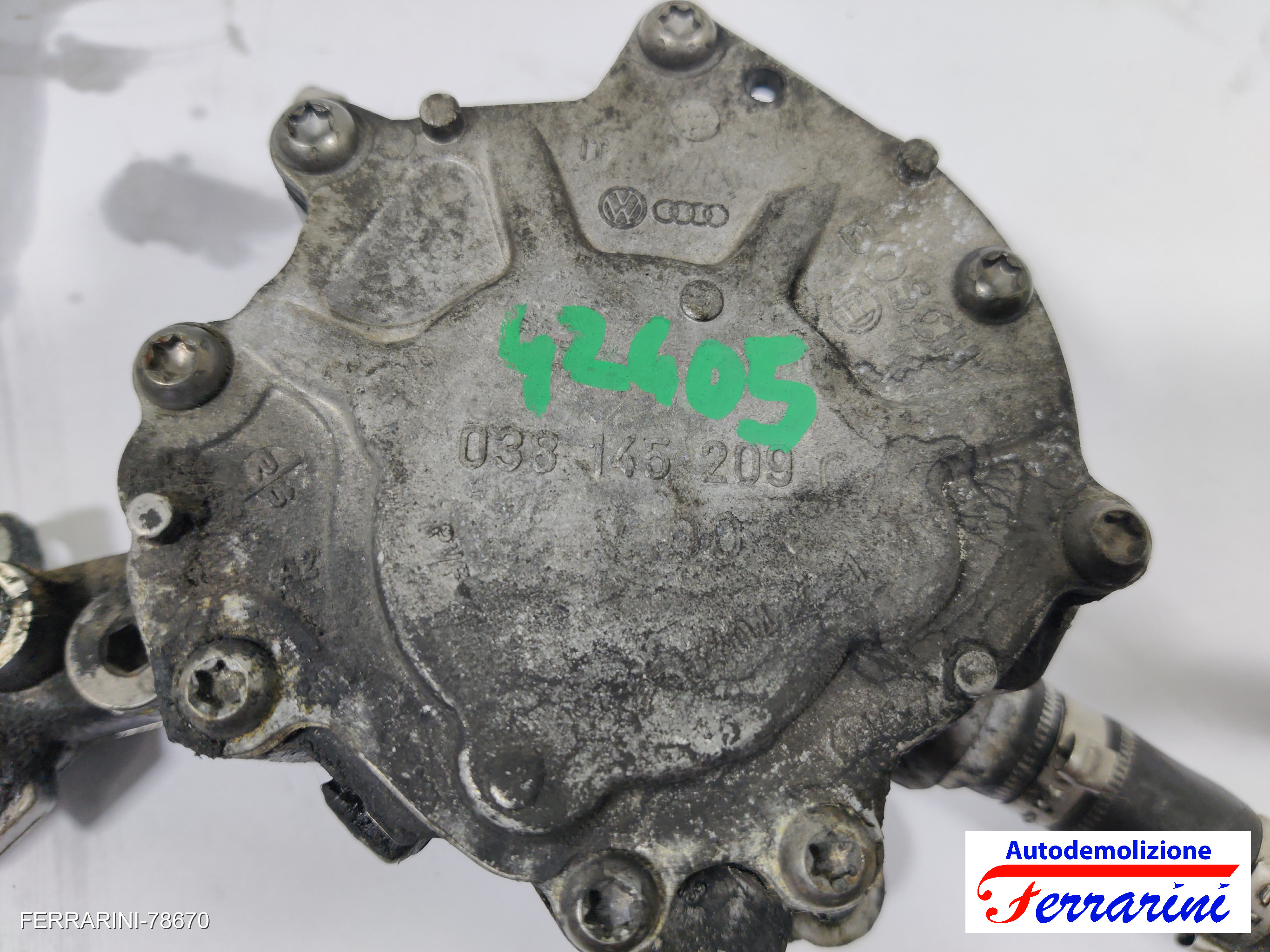 Pompe Vuoto Depressore VW PASSAT VARIANT 3B6 1.9 TDI 2000-2005 038145245 6