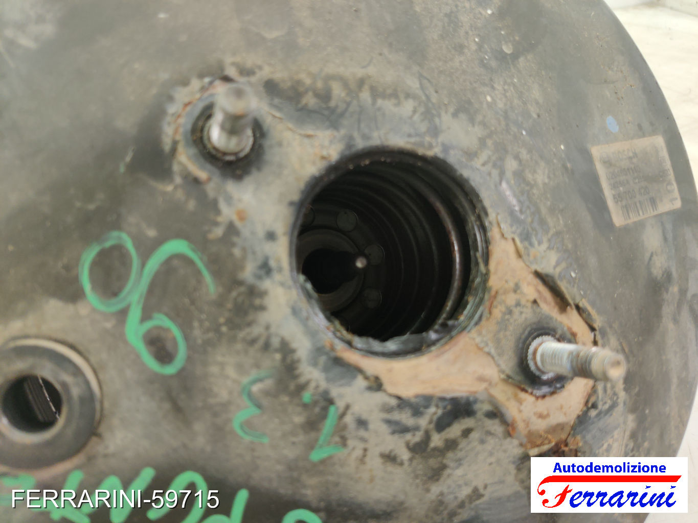 Servofreno FIAT GRANDE PUNTO 199 1.3 D MULTIJET 2005-2010 77363859, 55700420