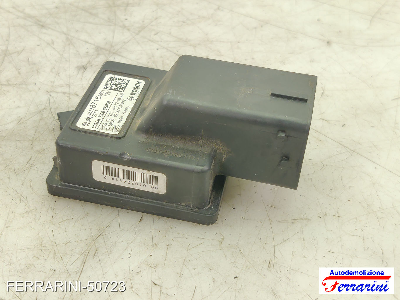 centralina Start&Stop PEUGEOT 308 2 L3, LB, LH, LP, LW 1.6 BLUEHDI 120 2013-2021