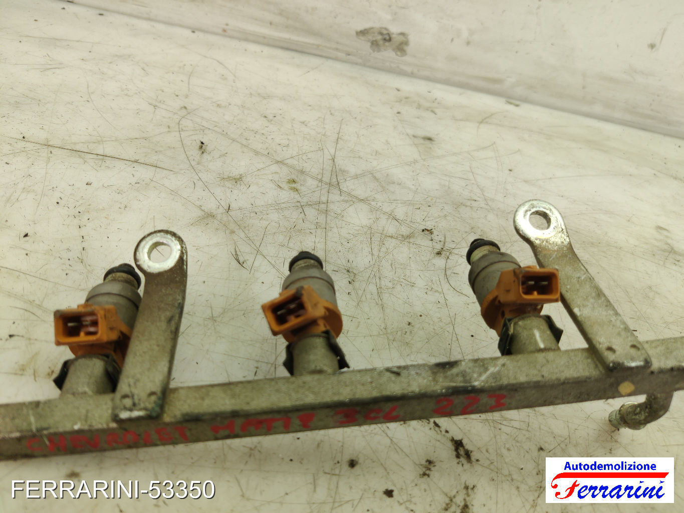 Flauto Con Iniettori CHEVROLET MATIZ M200, M250 0.8 LPG 2005-2007 96620255
