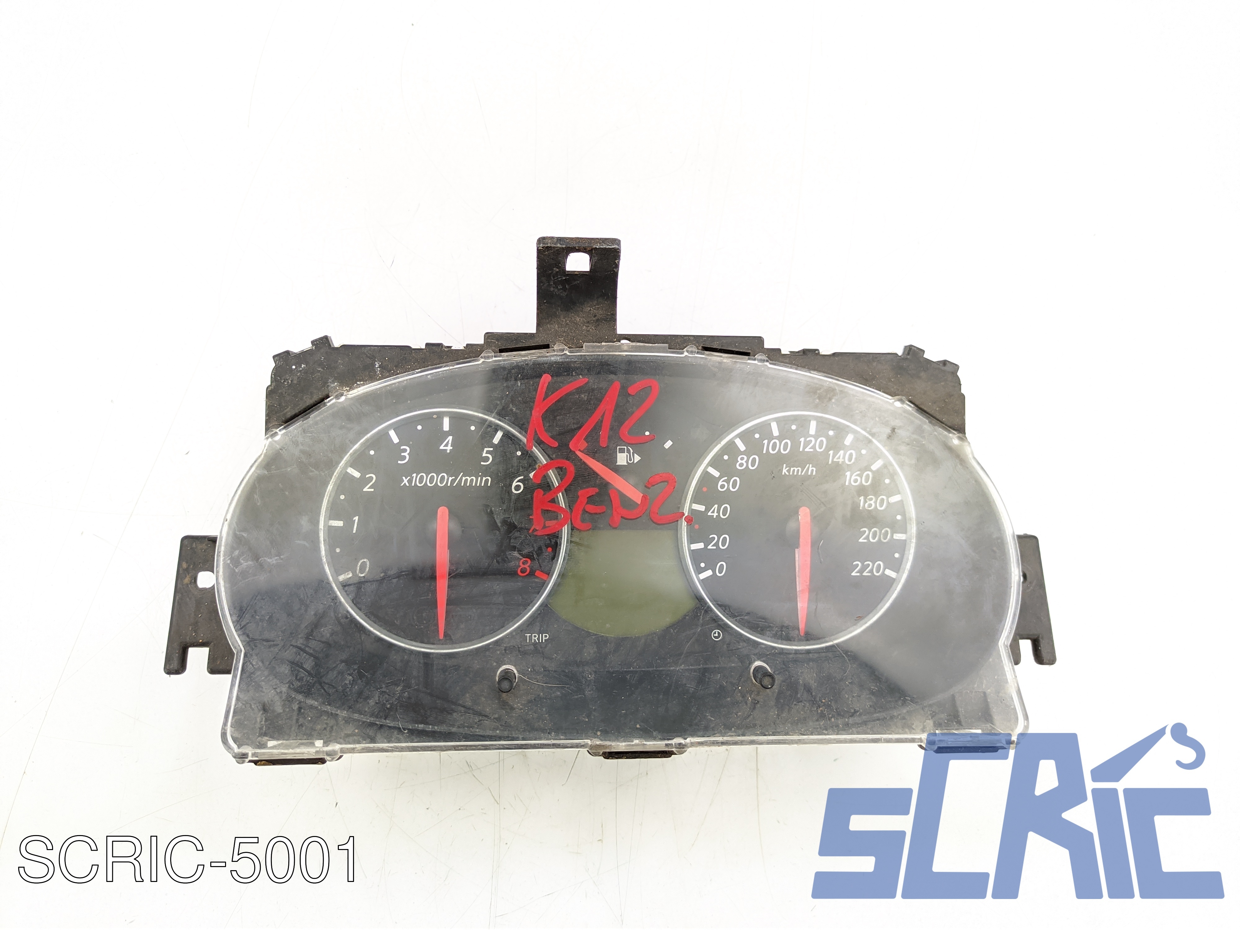 Quadro Contachilometri NISSAN MICRA 3 K12 1.2 LPG 2002-2010 24810AX701, K12BENZ
