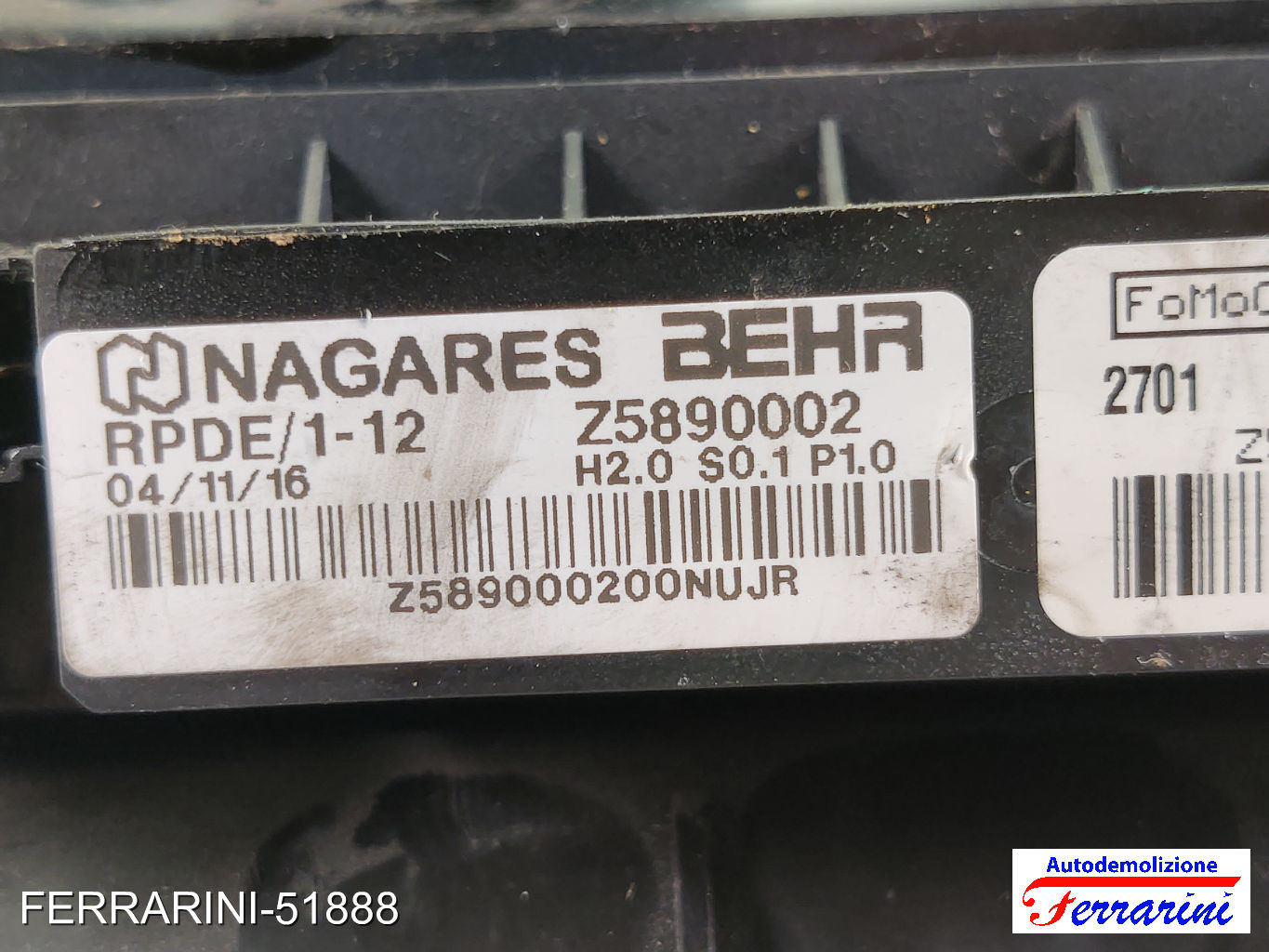 Stufa Completa LAND ROVER RANGE ROVER EVOQUE L538 2015-2019 EC281006 16