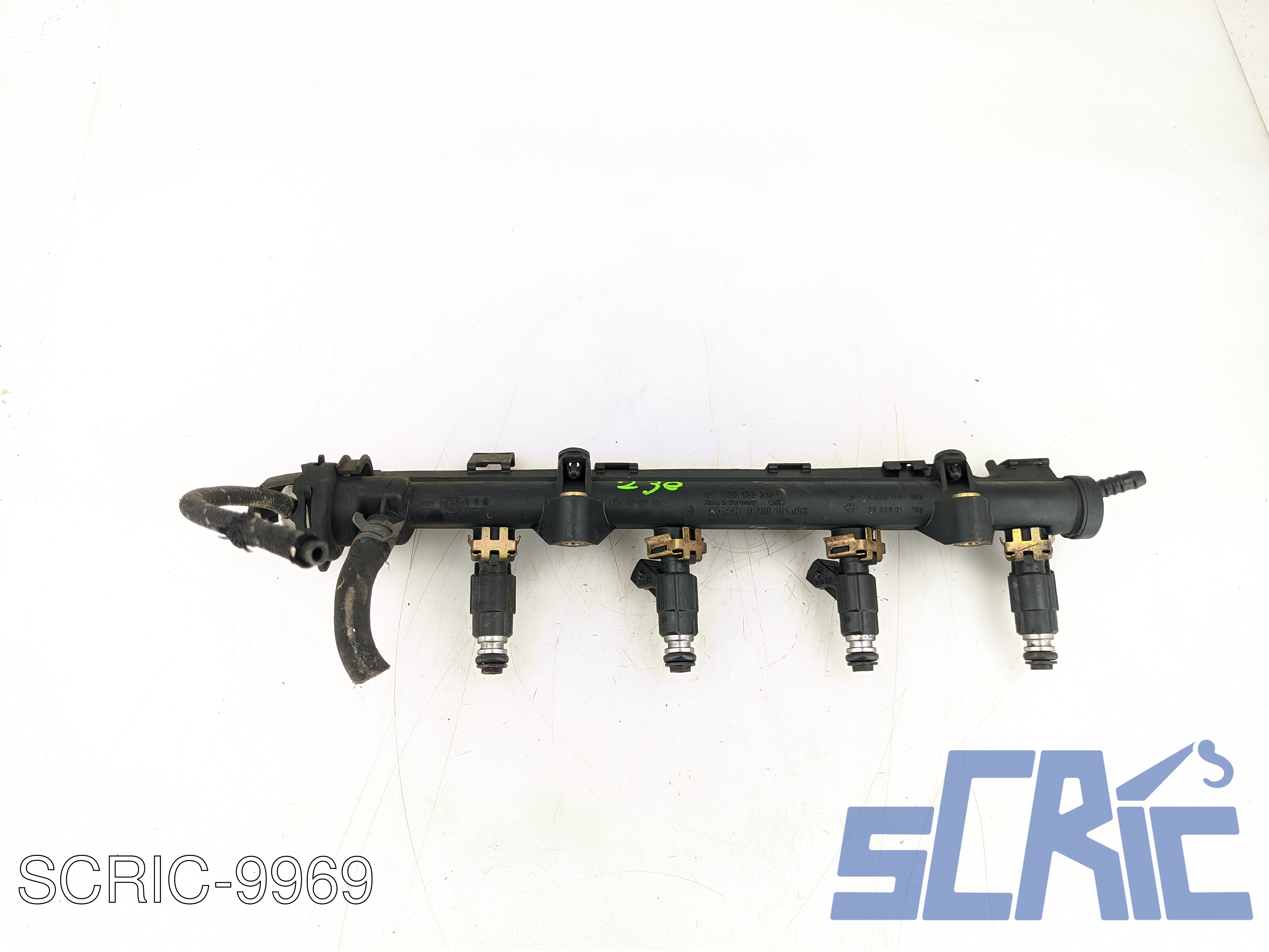 Flauto Con Iniettori VW LUPO 60, 6X1 1.0 1998-2005 0280151058, 030133319L