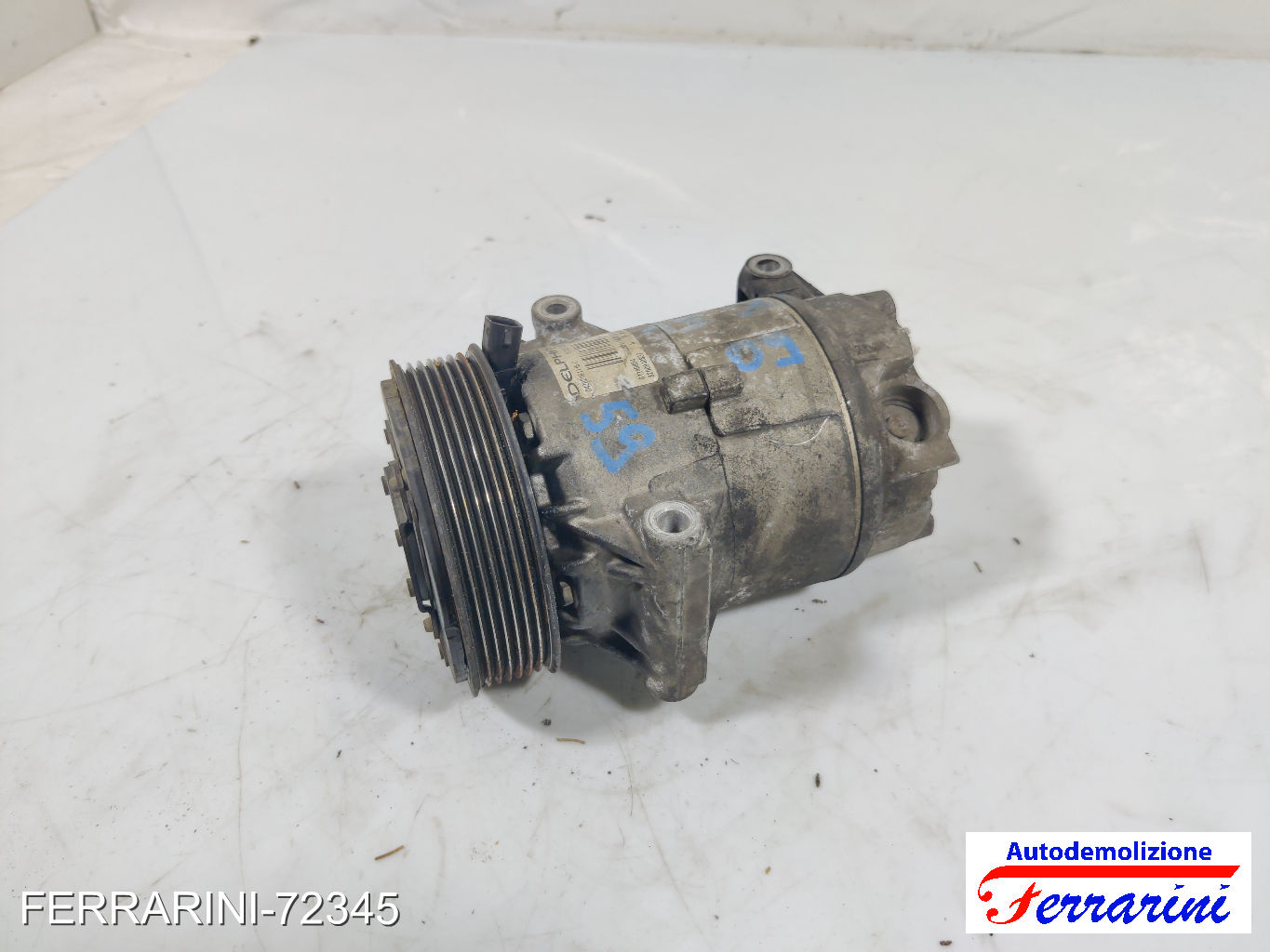 Compressore Clima RENAULT SCENIC 2 JM0/1 1.9 DCI 2005-2008 8200940837, 01140854 6