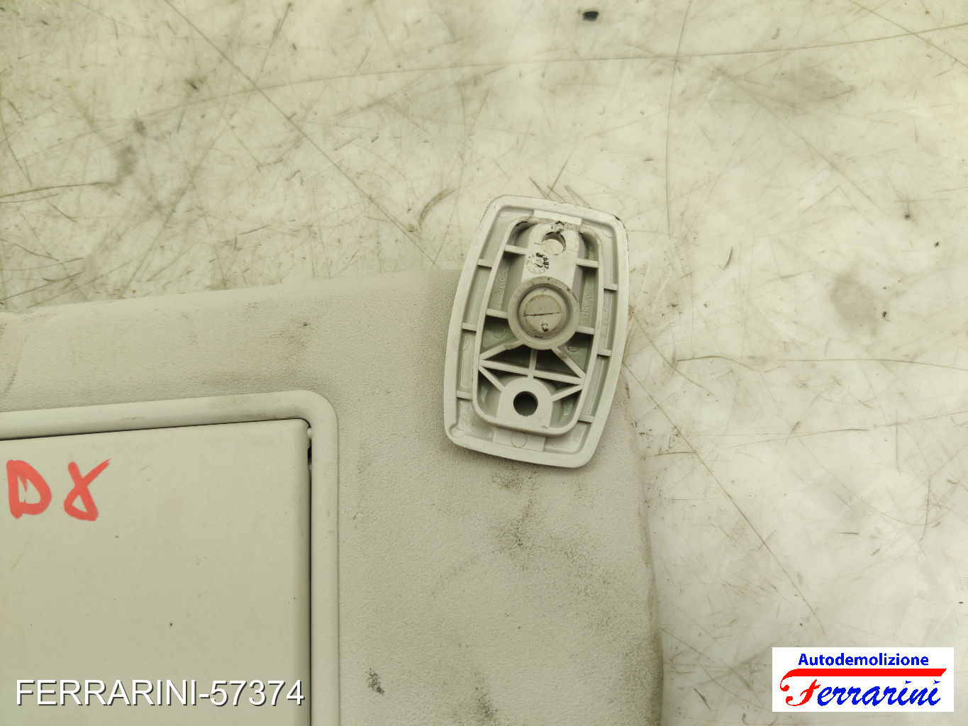 Aletta Parasole CITROEN C3 2 SC 2009-2023 destro, dx 1613251480, 16121657BJ