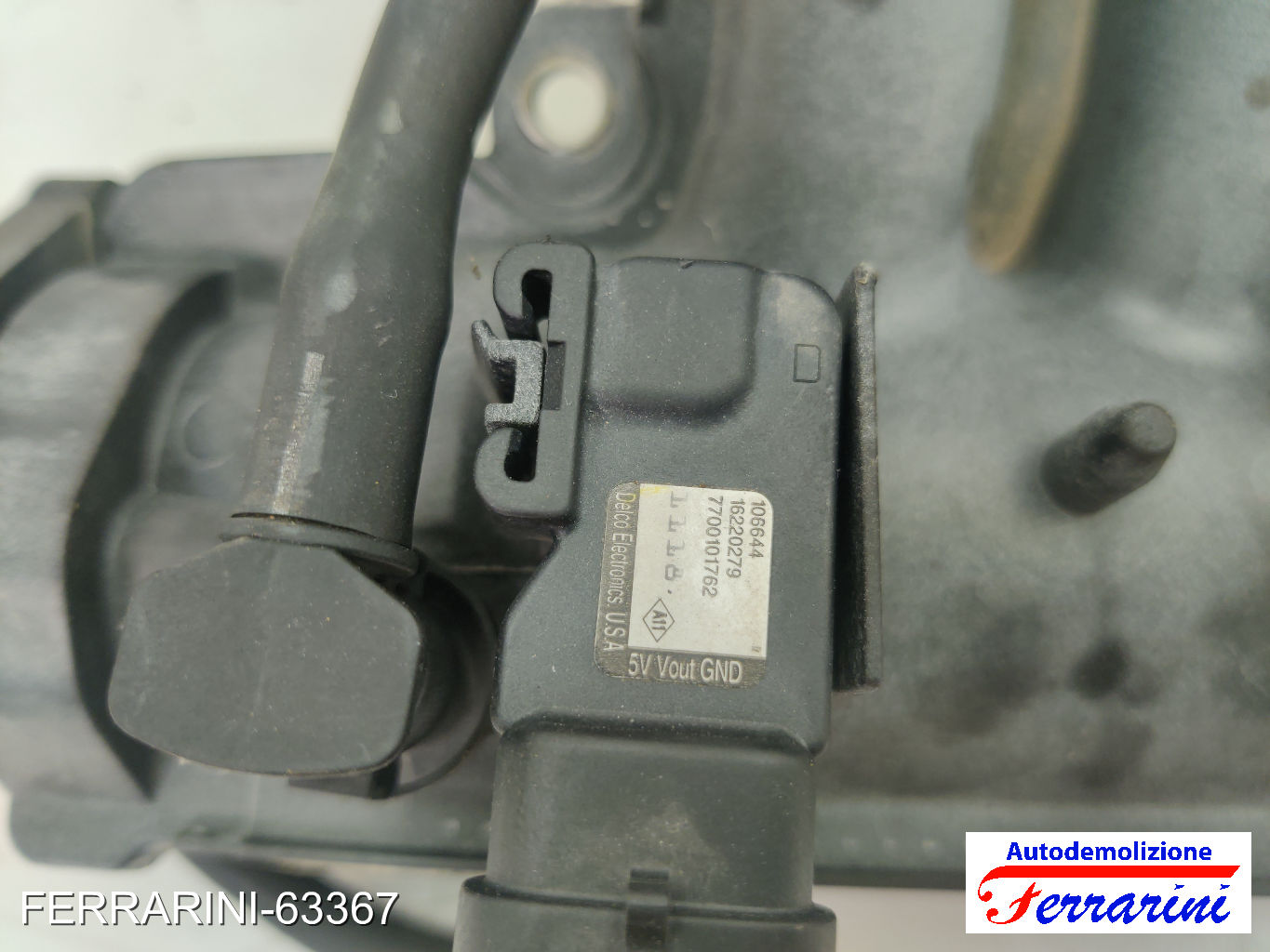 Collettore Di Aspirazione RENAULT CLIO 2 BB, CB 1.2 1998-2010 140014F101, 106644 12