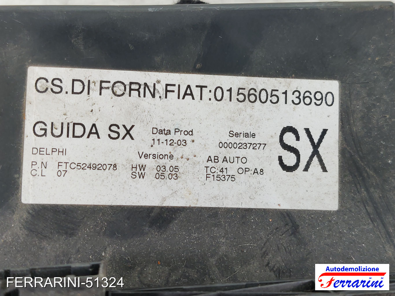 automatico bizona Tastiera Clima ALFA ROMEO GT 937 2003-2010 anteriore, frontale