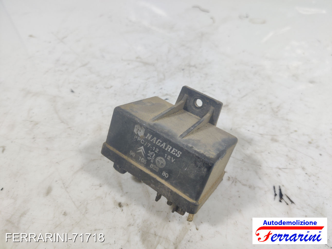 Centralina Candelette CITROEN BERLINGO M 1.9 D 70 1999-2011 9616582380, 598126