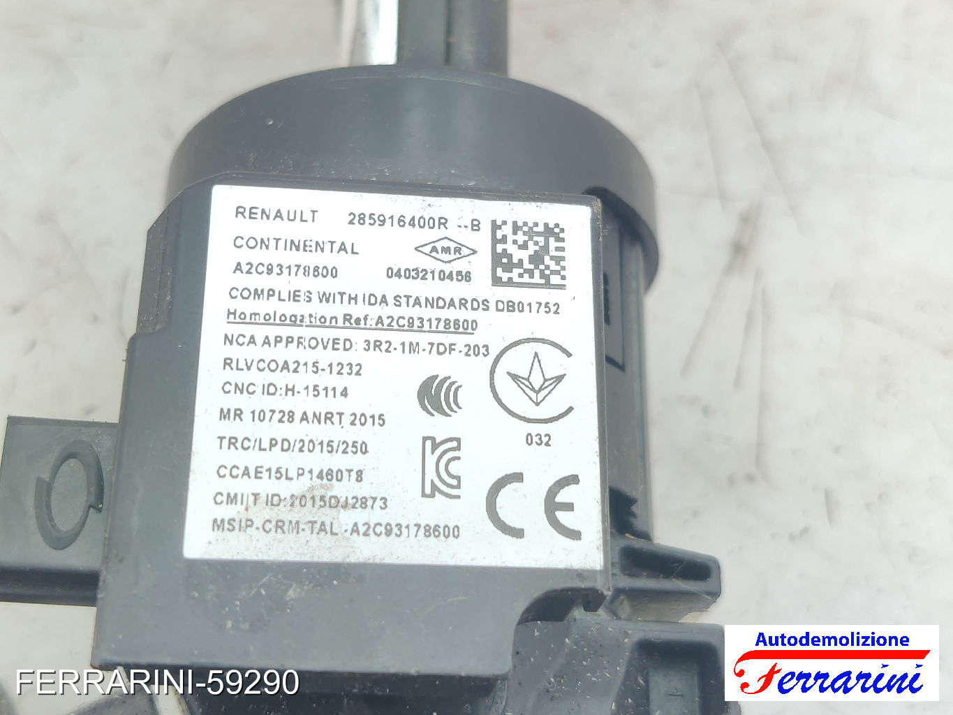 Bloccasterzo RENAULT CLIO 5 B7 2019-2023 285916400R, A2C93178600, LA2C93178600