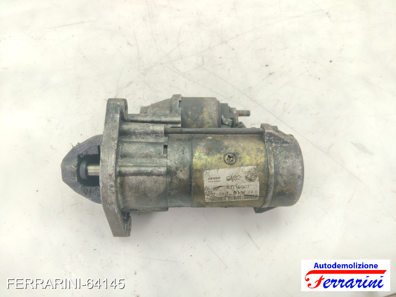 Motorino Avviamento FIAT STILO SW 192 1.9 JTD 2003-2008 46522234, 46437520