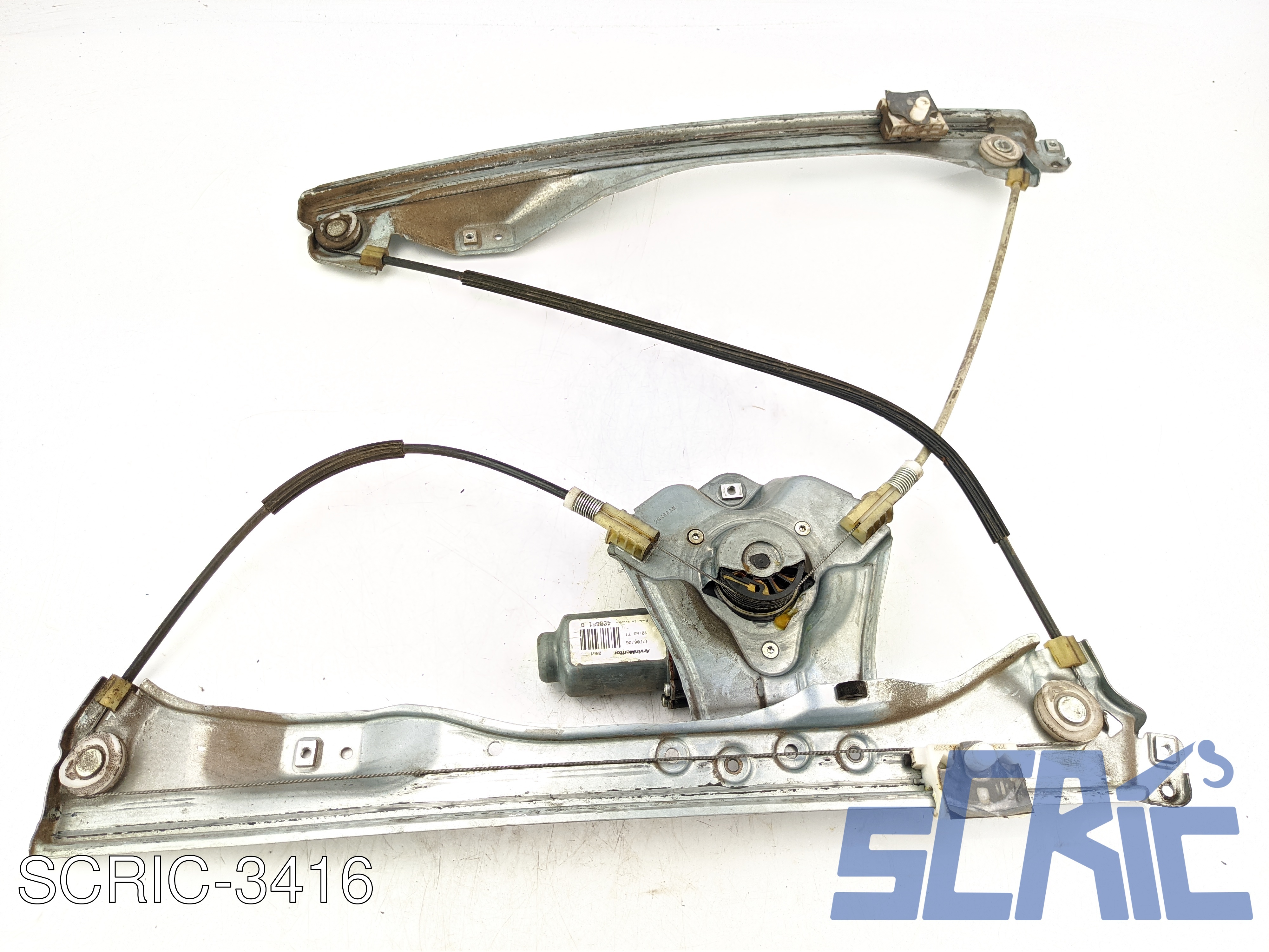 Alzavetro RENAULT CLIO 2 BB, CB 2001-2009 destro, dx, frontale, anteriore