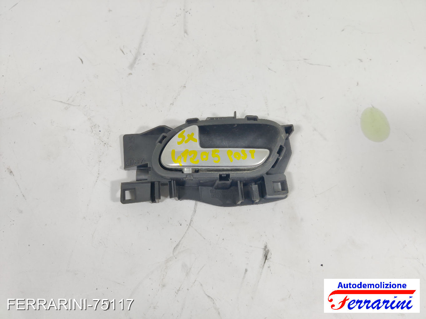 Maniglia Porta Interna CITROEN C3 2 SC 2009-2013 sinistra, sx, posteriore, post