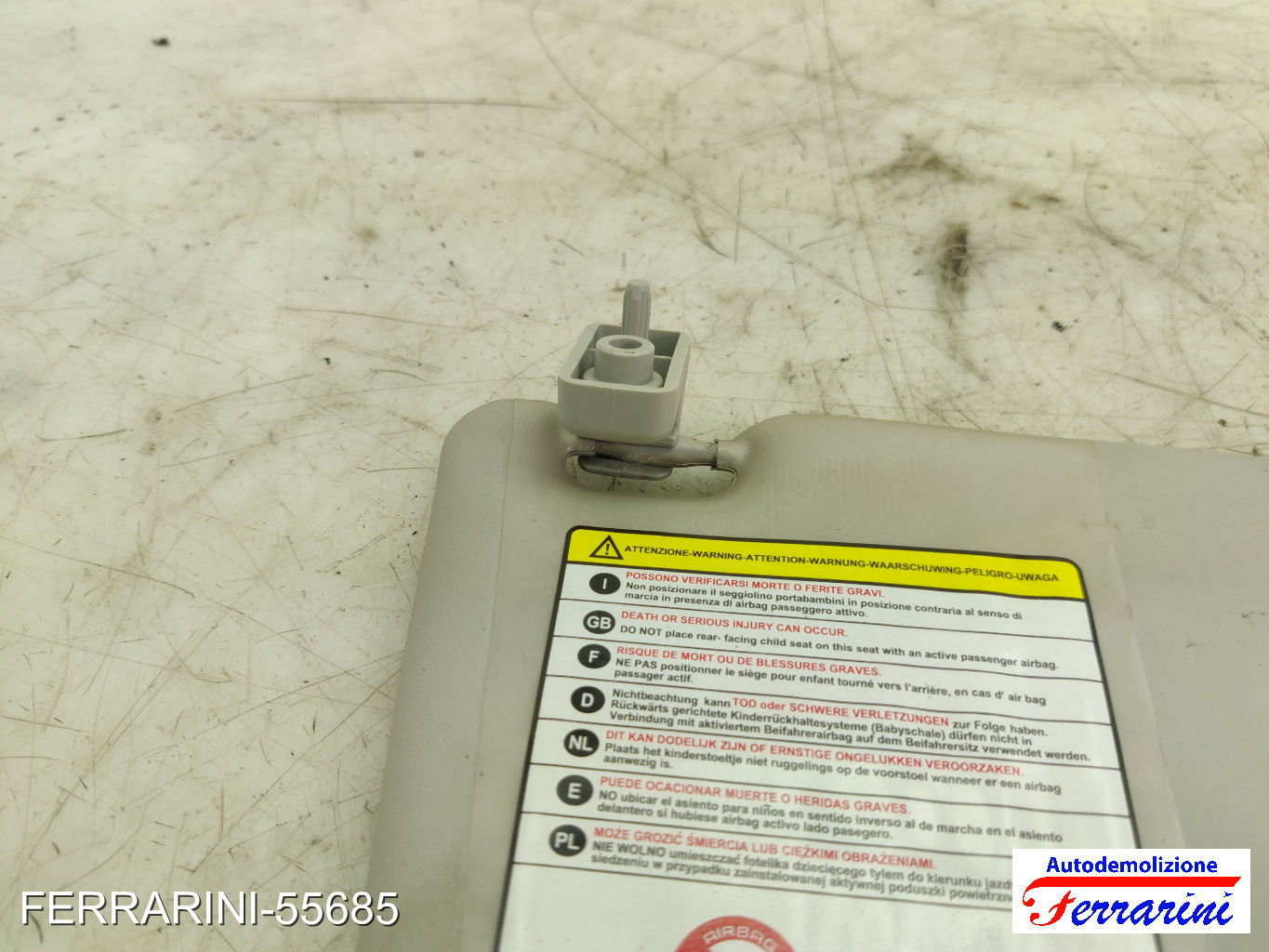 Aletta Parasole FIAT PUNTO 199 2012-2023 destro, dx