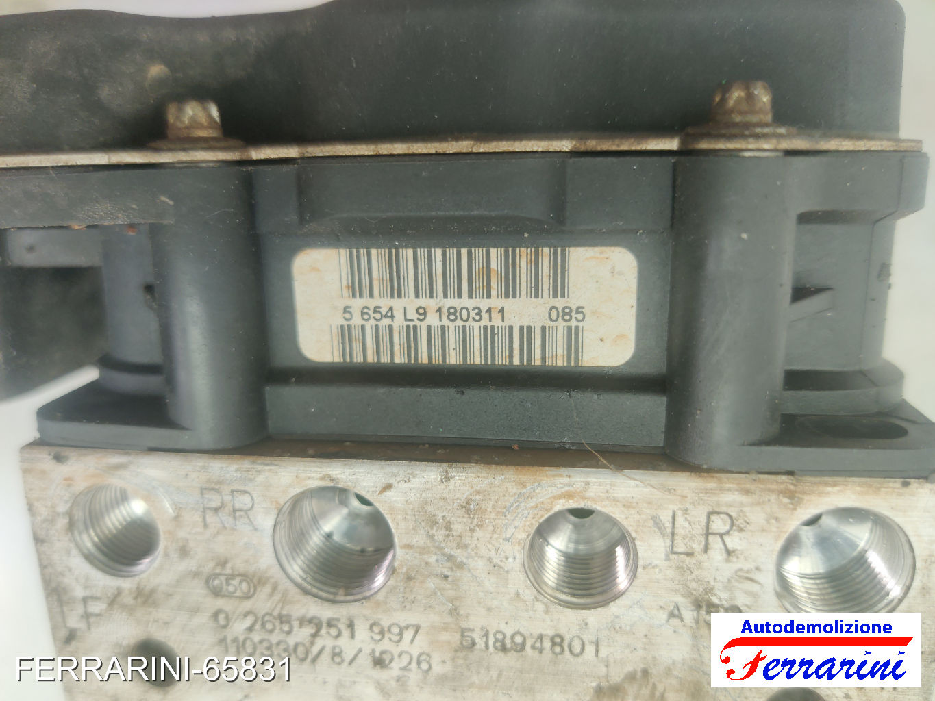 Centralina Pompa Abs FIAT PUNTO EVO 199 1.3 D MULTIJET 2009-2012 51894801