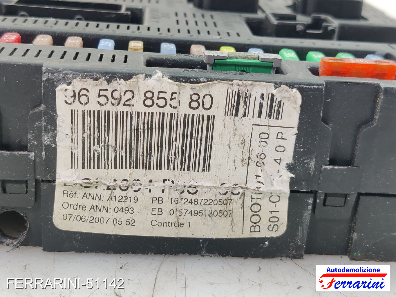 Kit Accensione CITROEN C4 LC 1.4 16V 2004-2011 IAW6LP205, 16735074, 9664164680