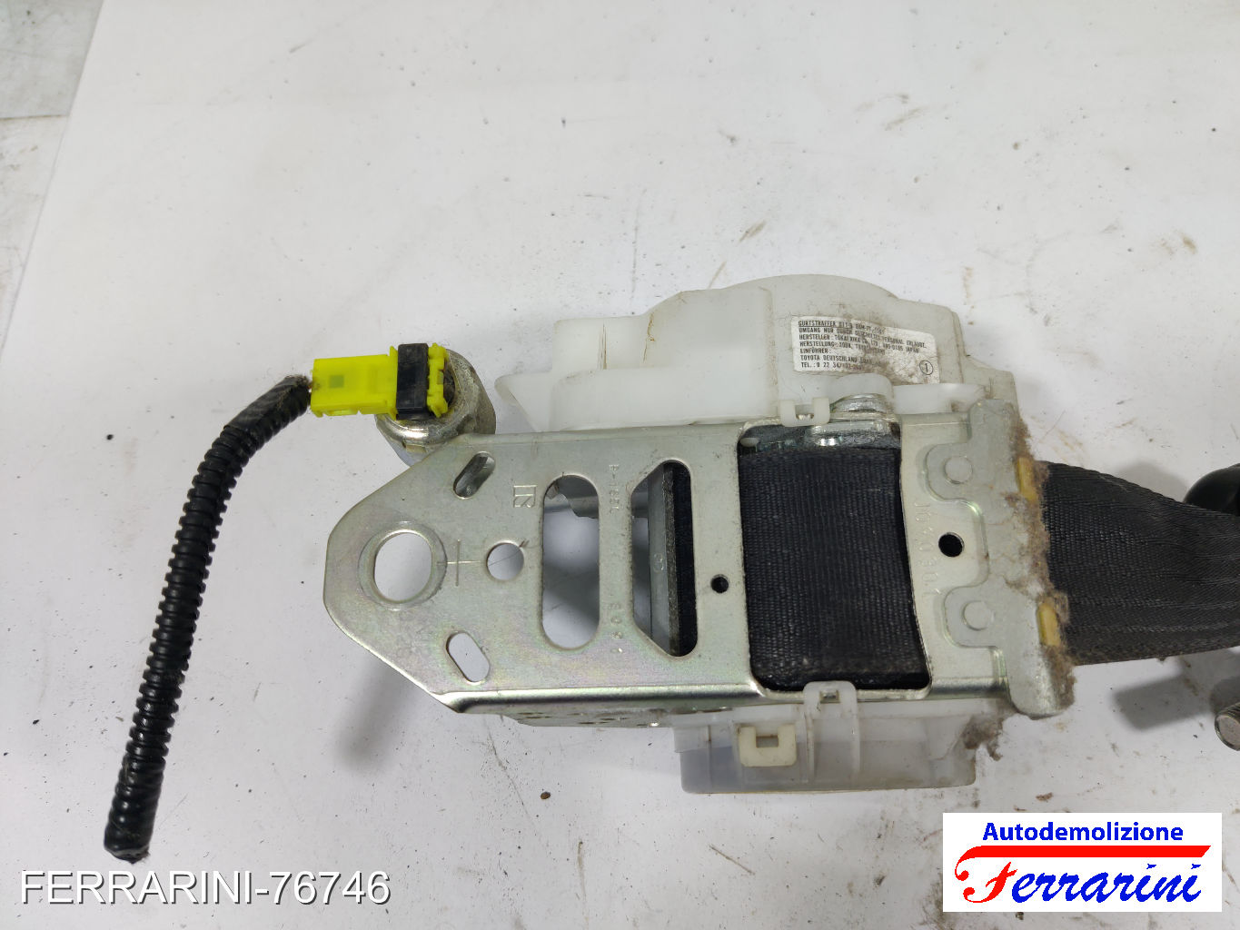 Cintura Di Sicurezza TOYOTA IQ J1 2009-2015 sinistra, sx, frontale, anteriore