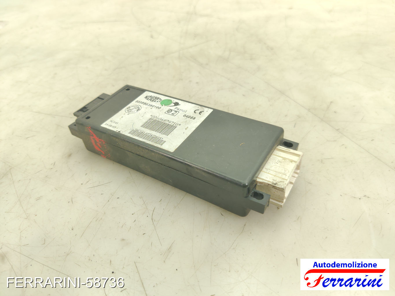 centralina Bluetooth Stereo Radio FIAT 500 312 2007-2023 60697971, 00606979710