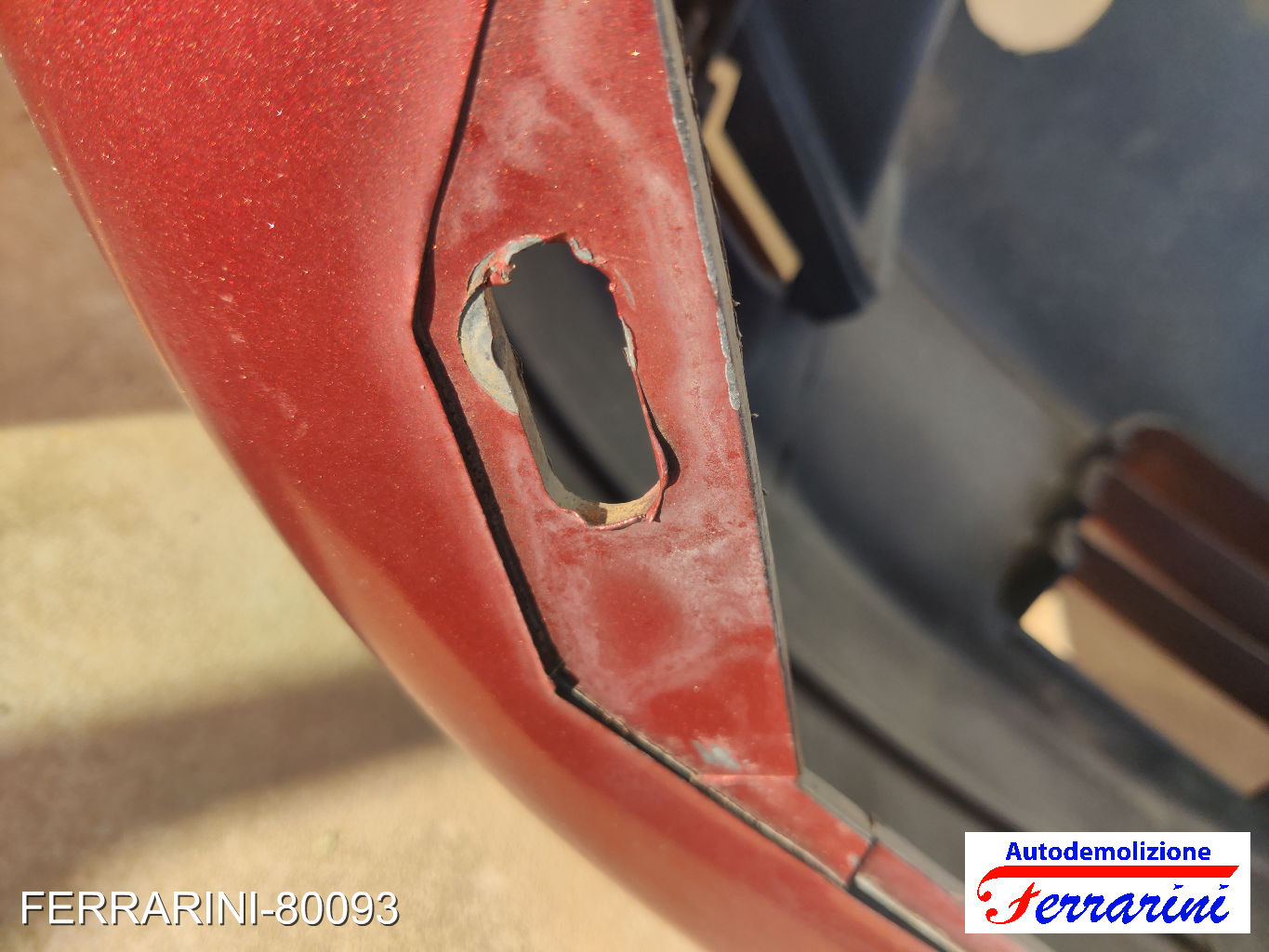 Paraurti FIAT PUNTO 176 1993-1999 Frontale 71360699, 183001680, 182945580 12