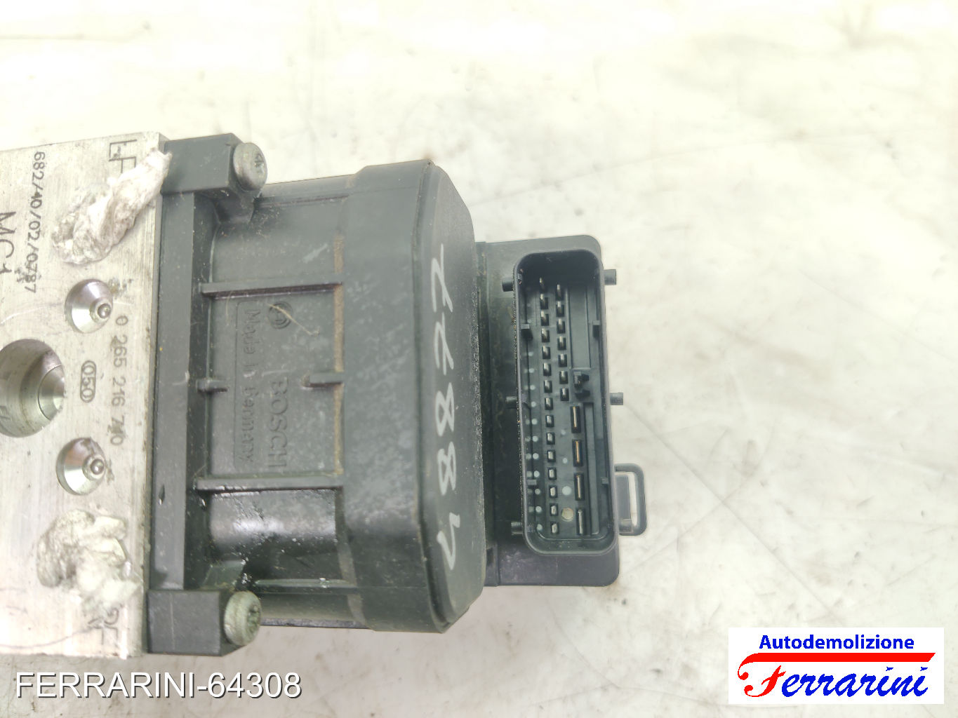 Centralina Pompa Abs FIAT SEICENTO 600 287 1.1 1998-2010 46556475, 0265216710 9