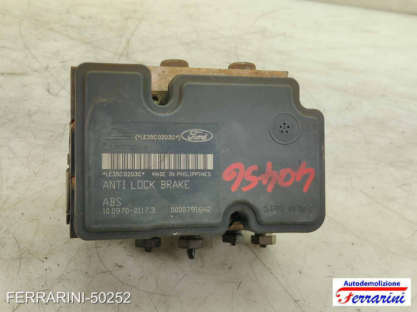 Centralina Pompa Abs FORD FIESTA 5 JD, JH 1.4 TDCI 2001-2008 AMCM110CC 9