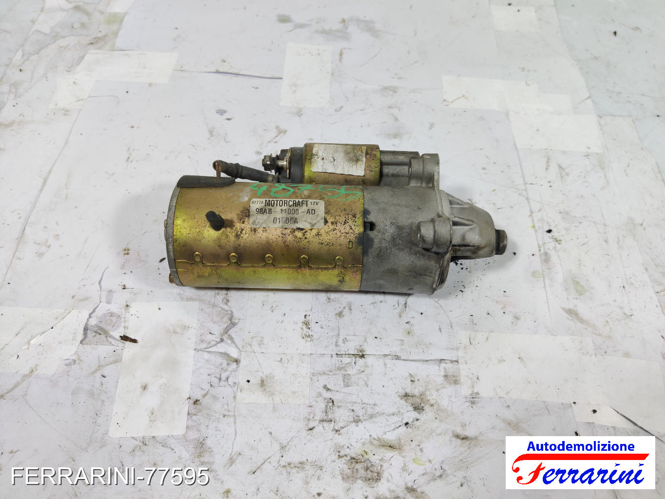 Motorino Avviamento FORD FOCUS SW DNW 1.8 TURBO DI/TDDI 1999-2004 98AB11000AD