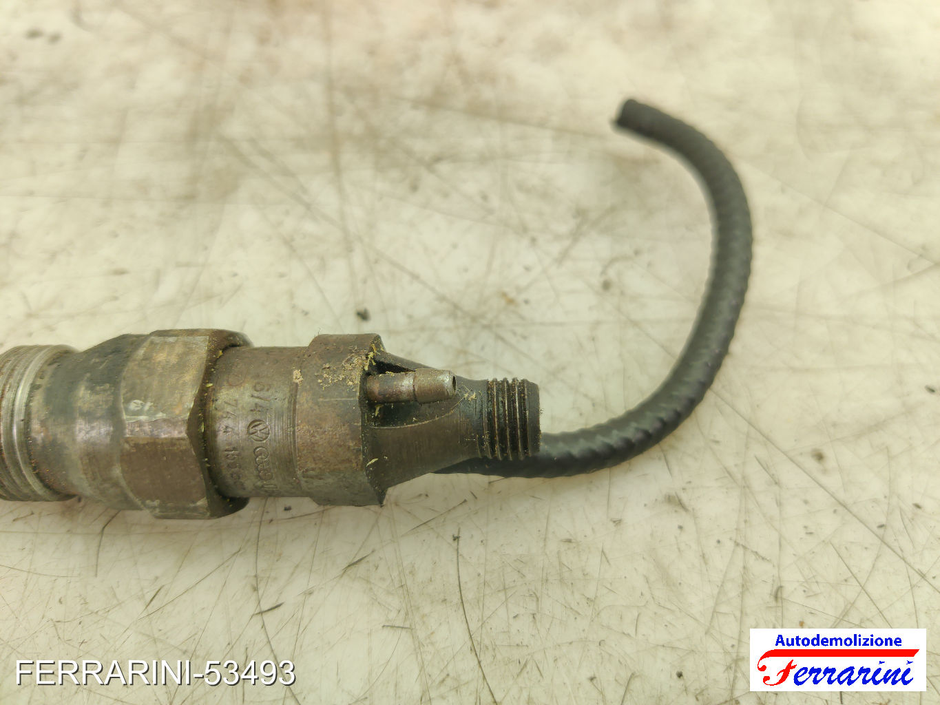 Iniettore VW GOLF 2 19E, 1G1 1.6 TD 1989-1991 068130201B, 0986430080