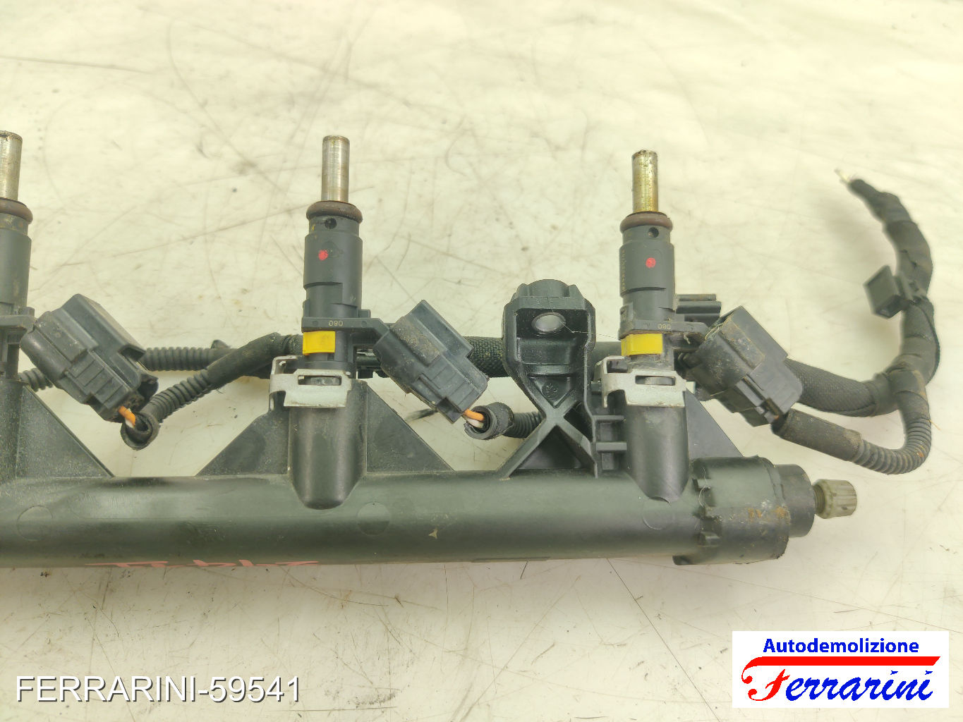 Flauto Con Iniettori PEUGEOT 207 SW WK 1.6 16V 2007-2013 198552, V757564580 6