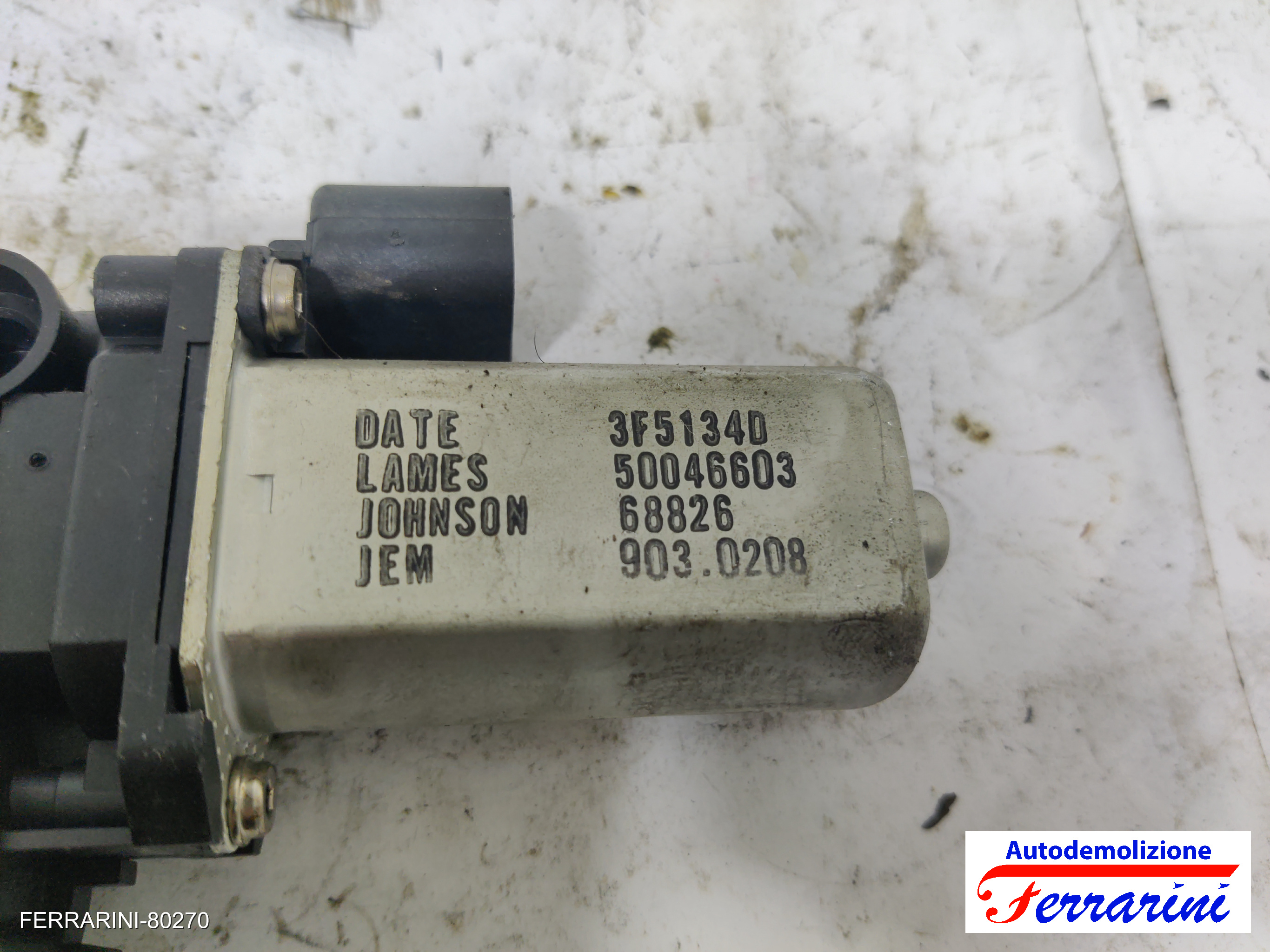 Motorino Alzavetro LANCIA MUSA 350 1.4 2004-2012 50046603, 68826, 9030208 7