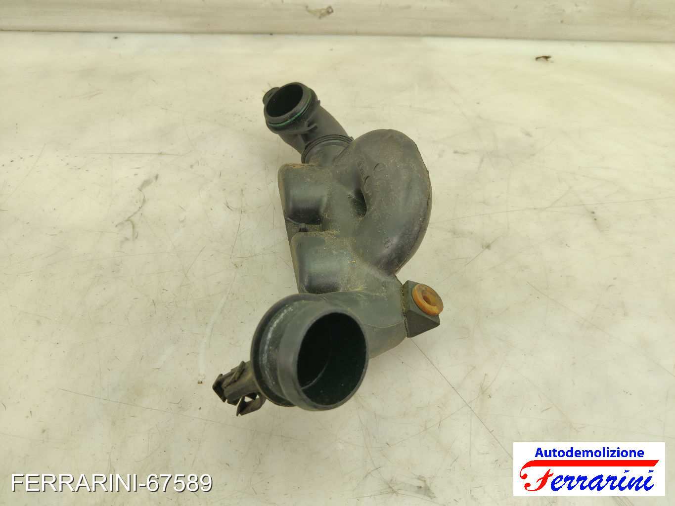 tubo aria aspirazione risonatore 8HY CITROEN C3 1 FC, FN 1.4 16V HDI 2002-2009