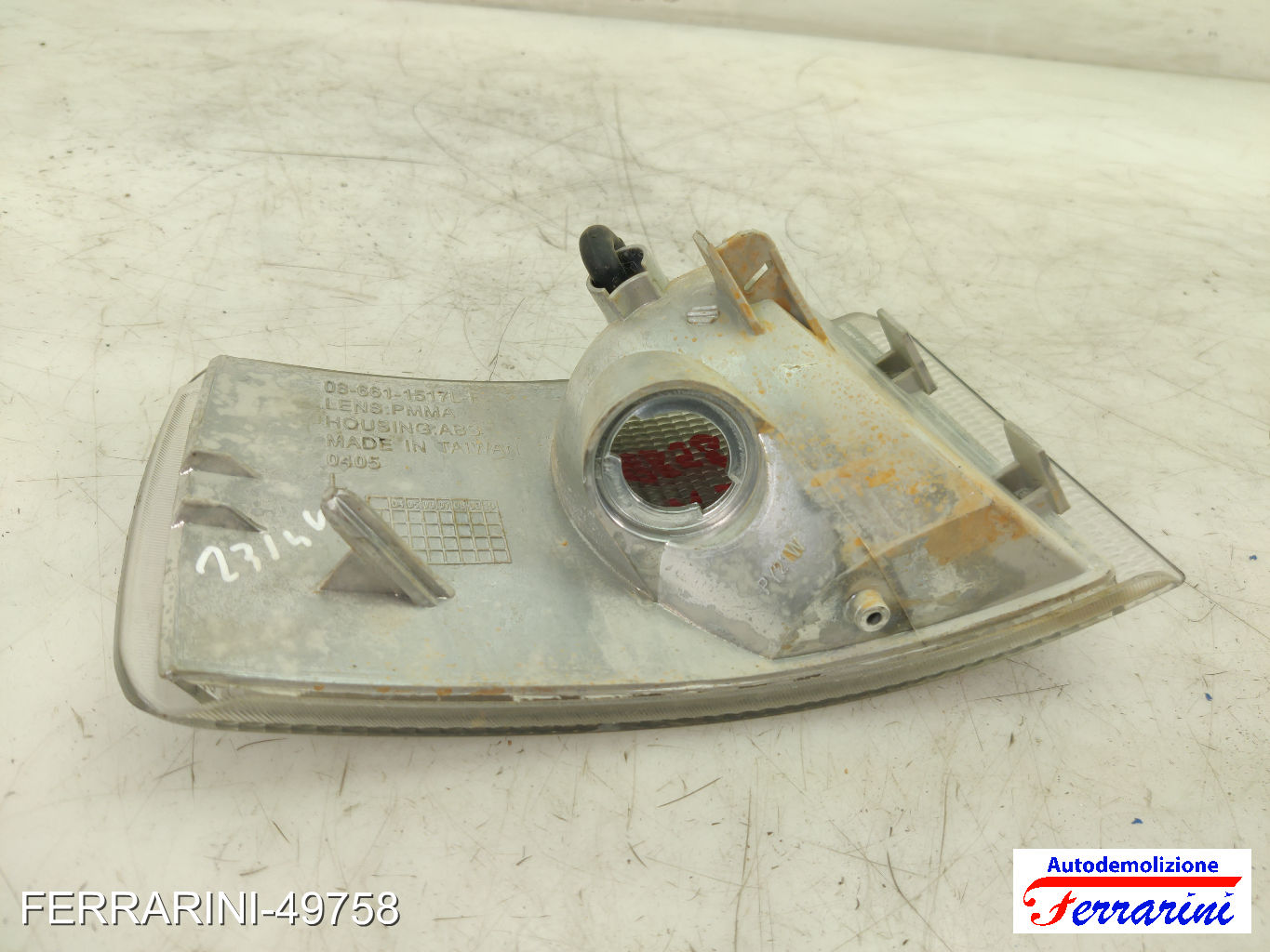 Faro Anteriore FIAT DUCATO 230 1994-2002 sinistro, sx 086611517LF, 1303853080 6