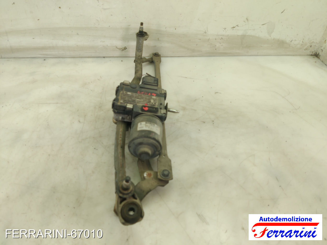 Spazzacqua Motorino Tergicristallo AUDI A3 8P1 2003-2012 anteriore, frontale 6