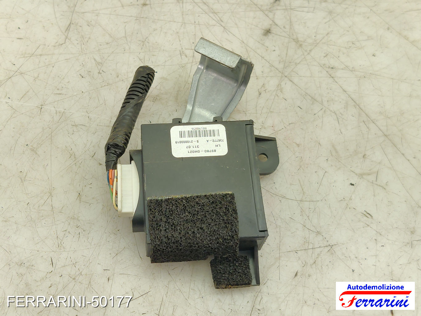 antifurto car lock CITROEN C1 PM, PN 1.0 2005-2014 897800H021, 736772A, 0206056