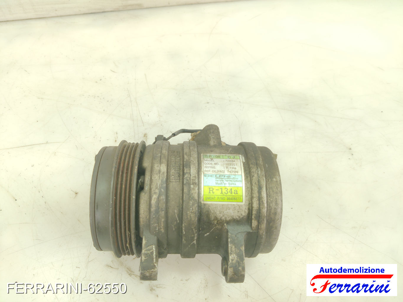 Compressore Clima CHEVROLET MATIZ M200, M250 1.0 2005-2007 96406677, 720084
