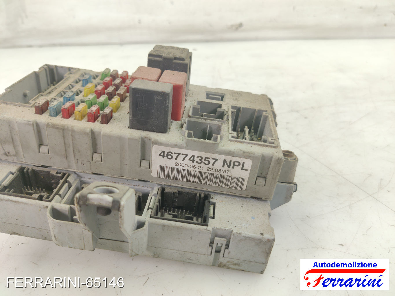 Body Computer FIAT PUNTO 188 1.9 JTD 80 1999-2012 46774357, 406626 11