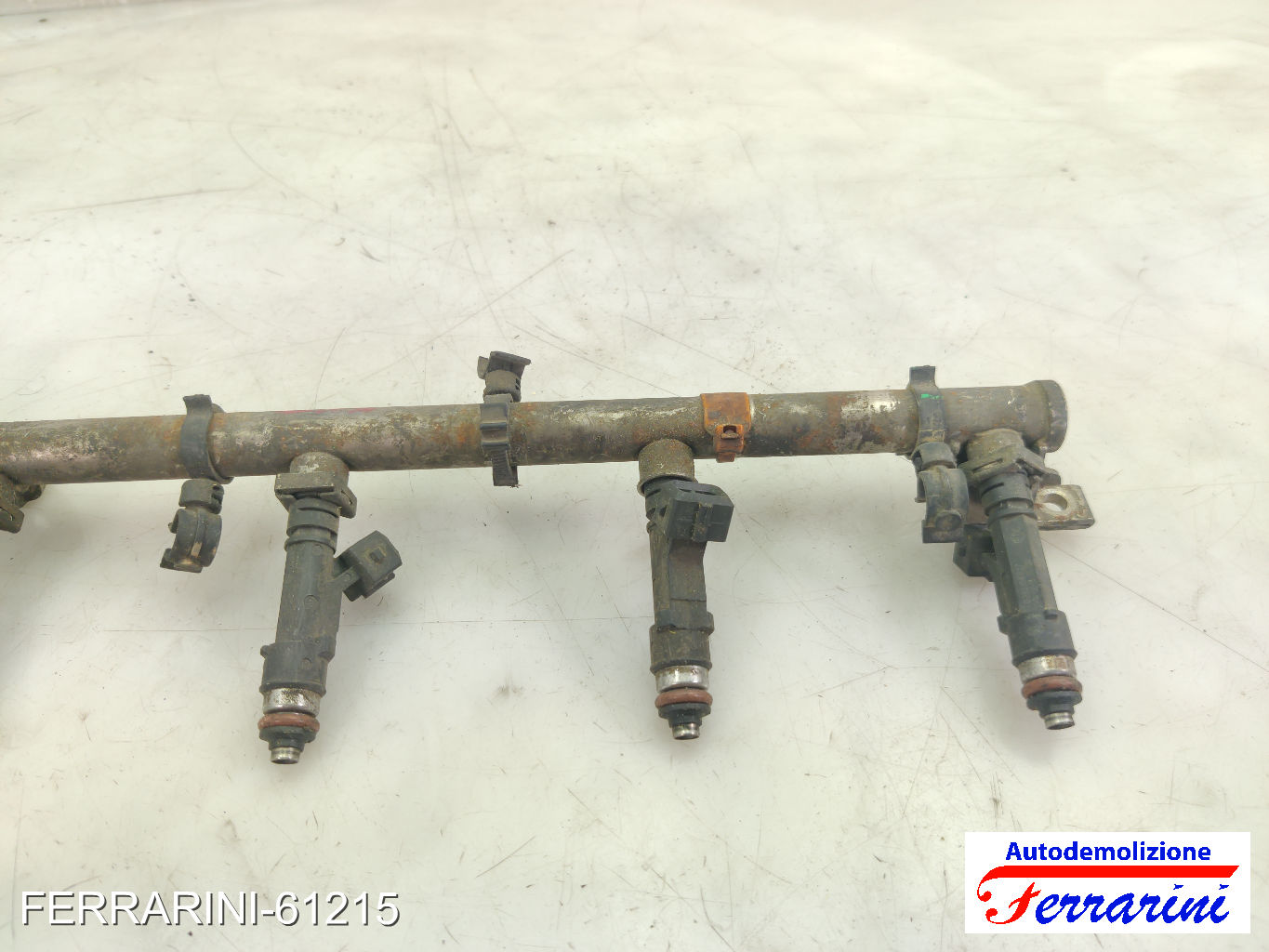 Flauto Iniettori FIAT MULTIPLA 186 1.6 16V BLUPOWER 1999-2010 55205641 METANO
